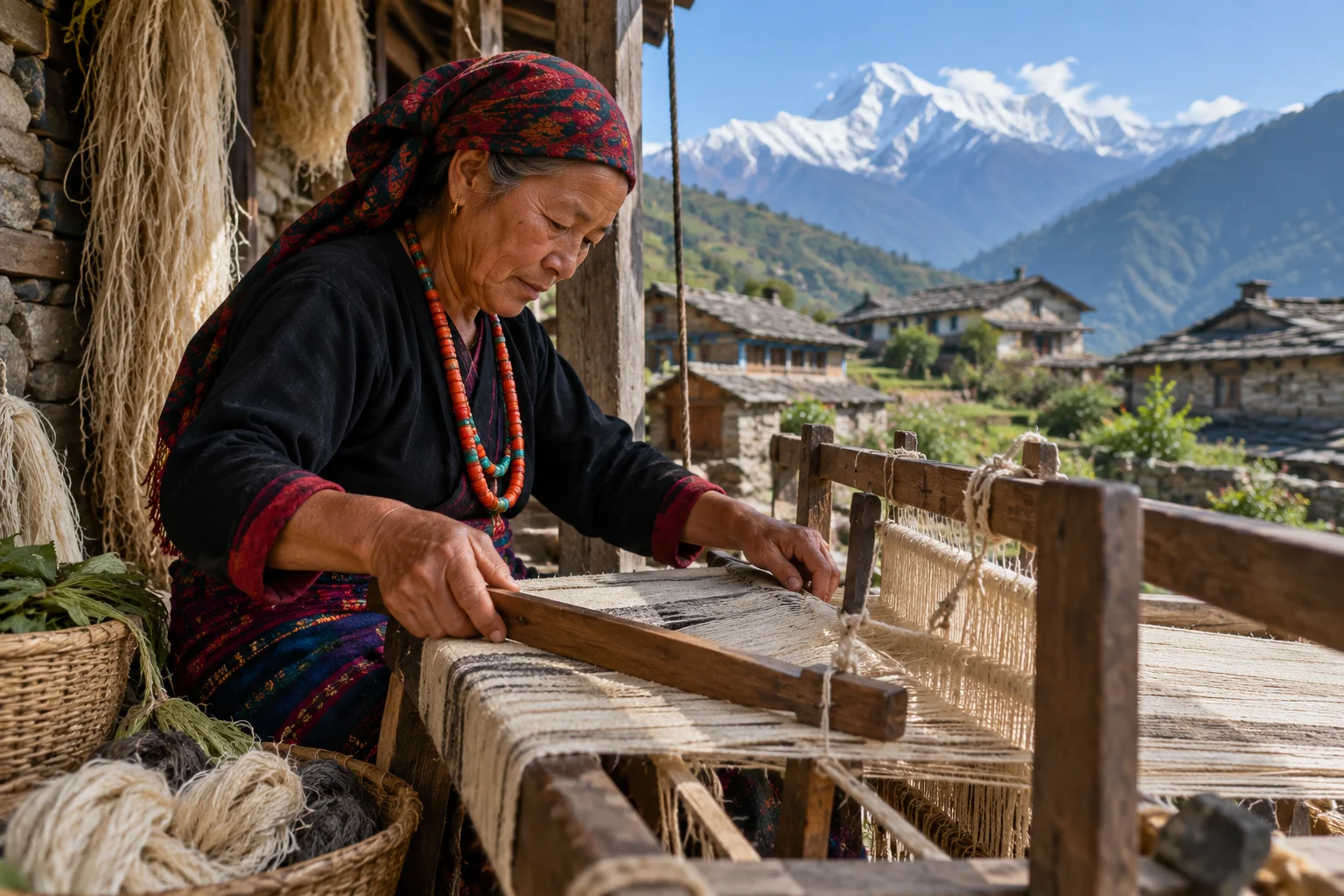 The Last Ghumto Weavers of Sikles: Preserving a Fading Himalayan Textile Tradition